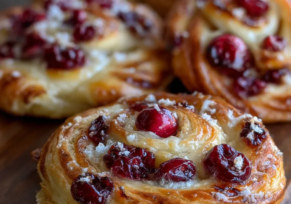 Cranberry Apple Danish