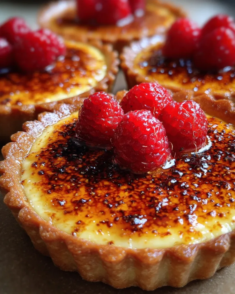 Crème Brûlée Tartlets