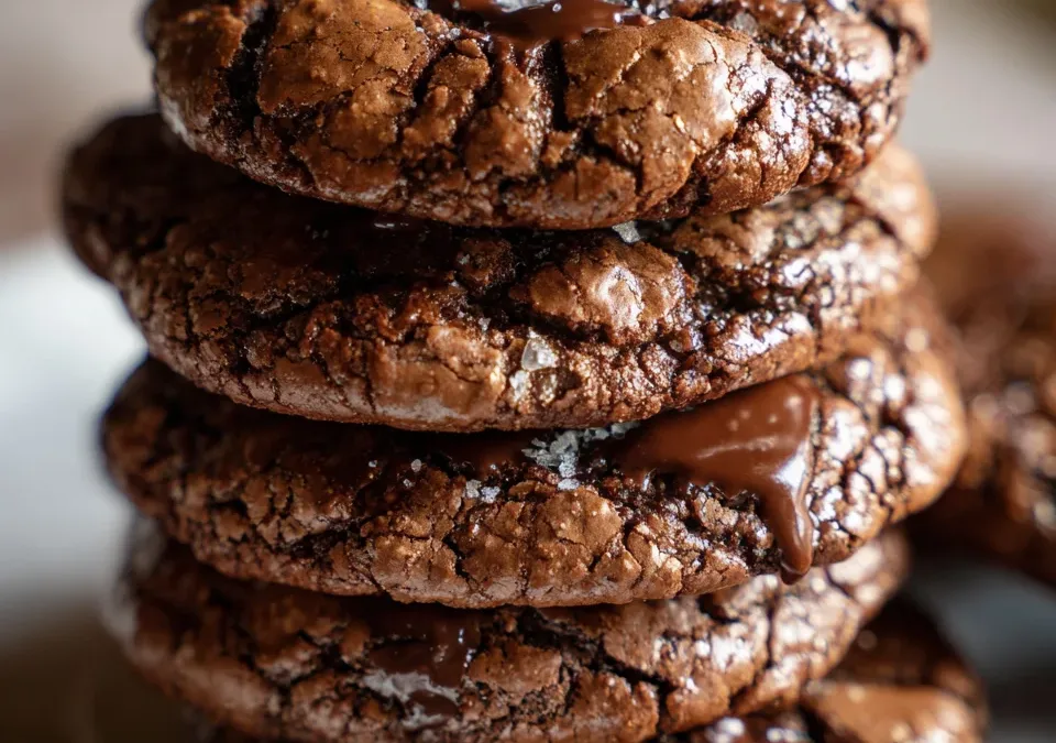 Double Chocolate Espresso Cookies