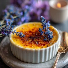 Earl Grey & Lavender Crème Brûlée: A Floral, Citrus Twist on a Classic French Delight