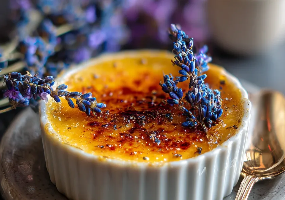 Earl Grey & Lavender Crème Brûlée