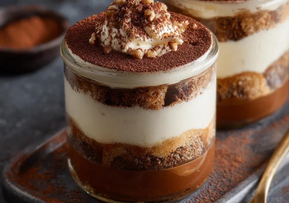 Espresso Walnut Tiramisu Jar