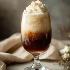 Irish Cream Liqueur Float: A Delightful Dessert and Drink in One