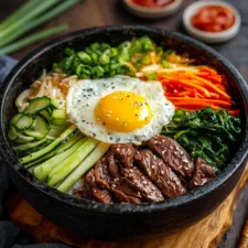Korean Bibimbap Salad Bowl Recipe: A Flavorful and Nutritious Delight