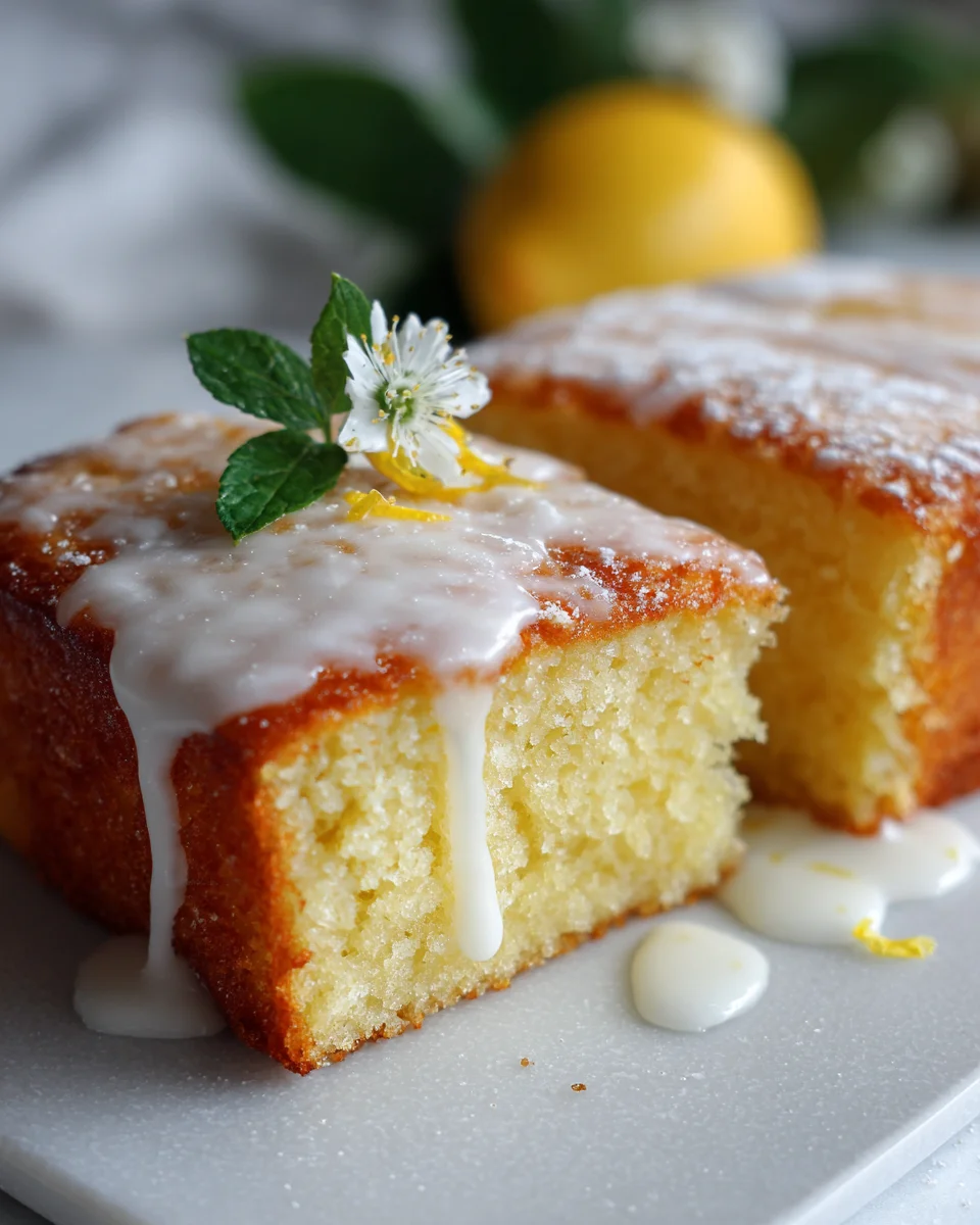 Lemon Buttermilk Sheet Cake