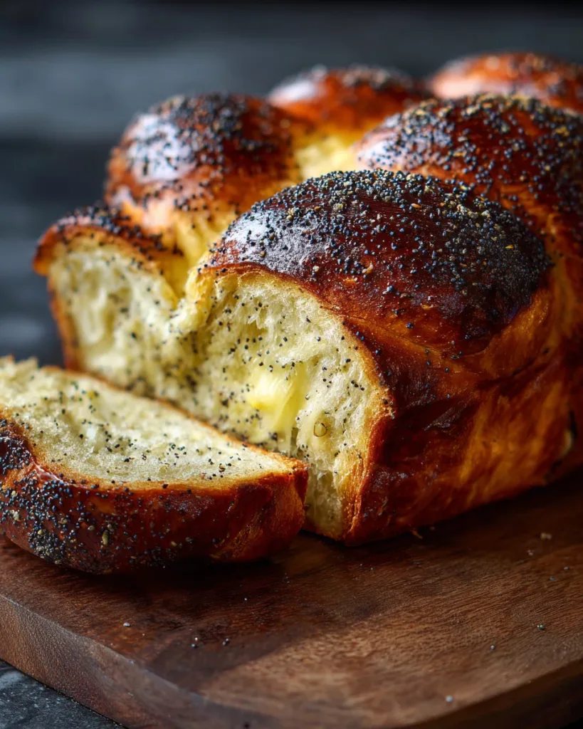 Lemon Poppy-Seed Brioche