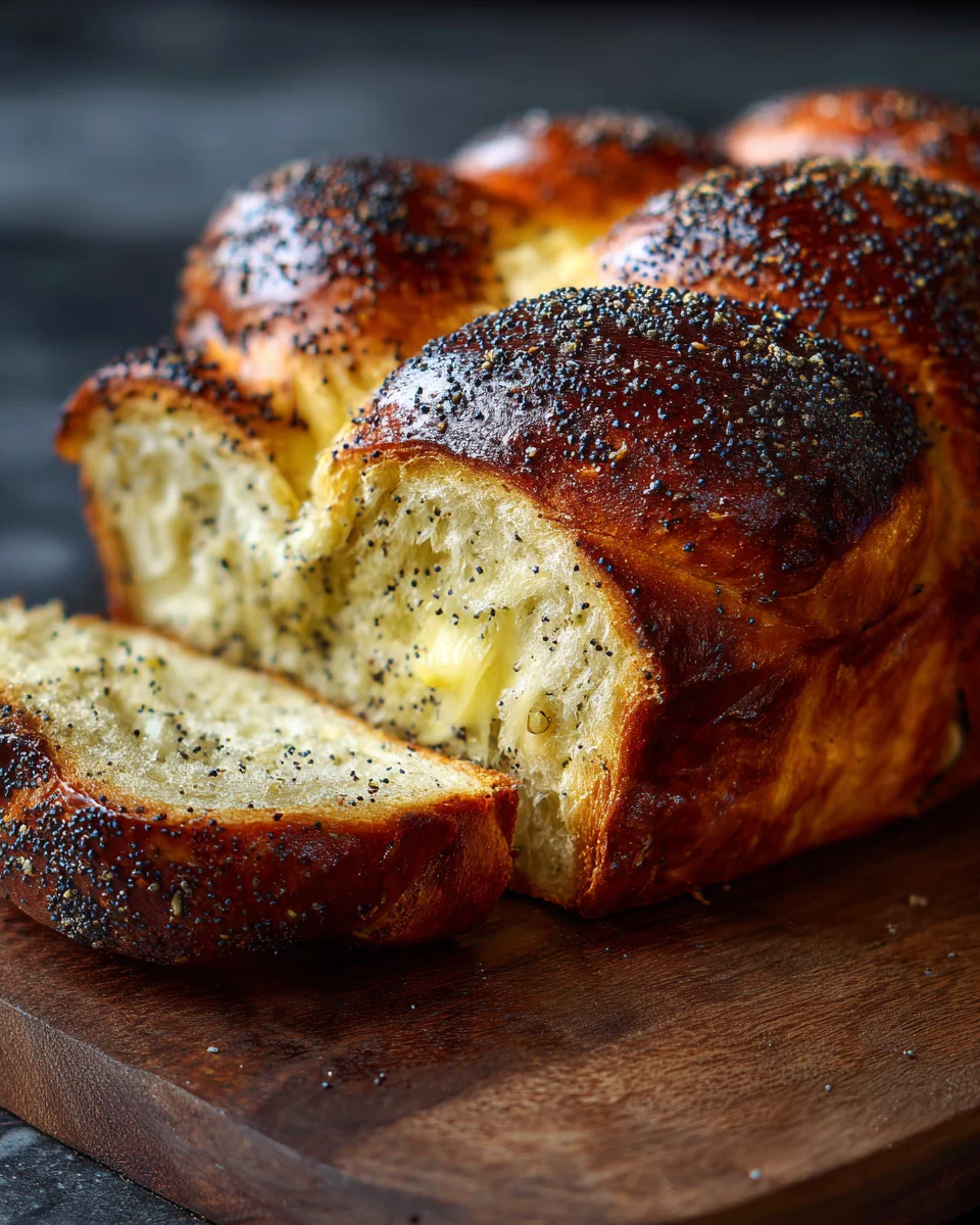 Lemon Poppy-Seed Brioche