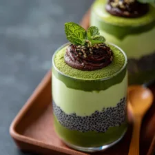 A Delicious and Healthy Matcha & Black Sesame Parfait Recipe: A Fusion of Earthy, Nutty, and Creamy Flavors