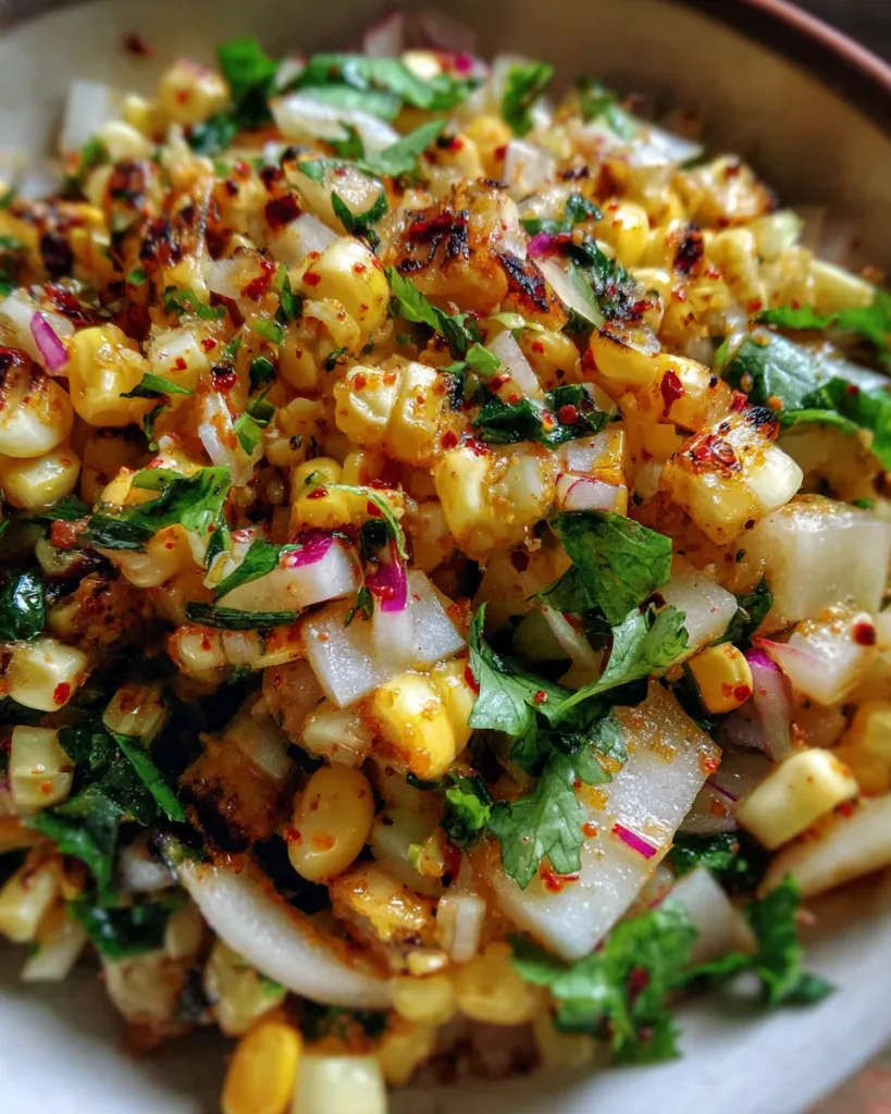 Mexican Street Corn & Jicama Salad