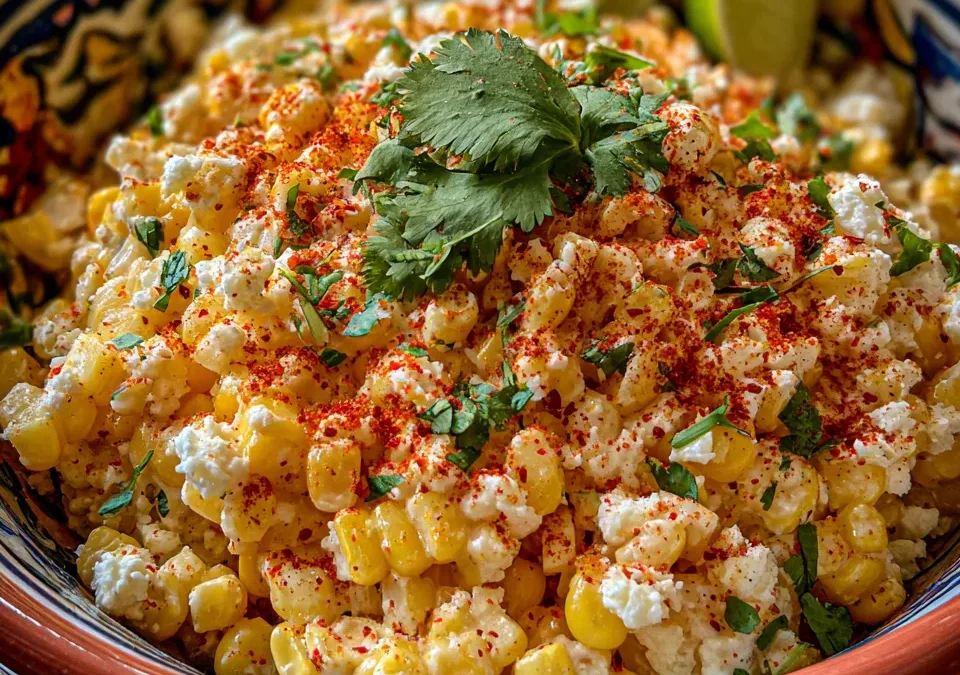 Mexican Street Corn & Jicama Salad