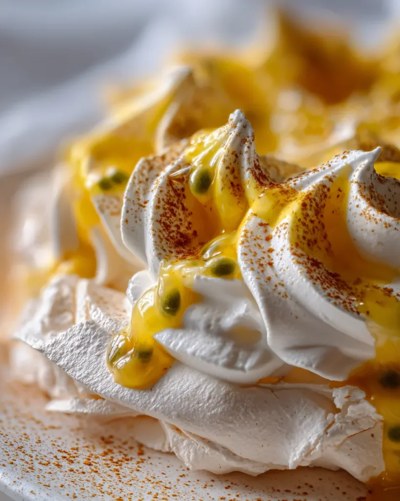 Passionfruit Pavlova
