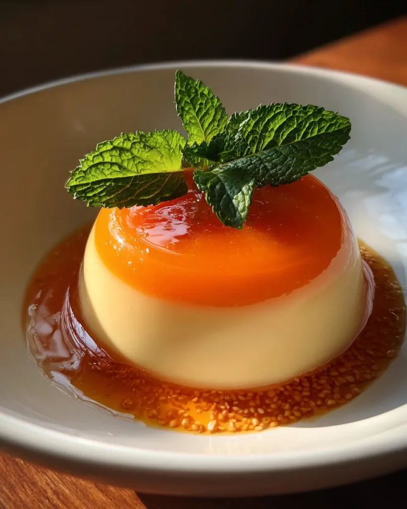 Persimmon & Honey Panna Cotta