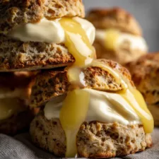 Scottish Oat Scones Recipe – Hearty, Crumbly, and Perfect with Clotted Cream and Jam