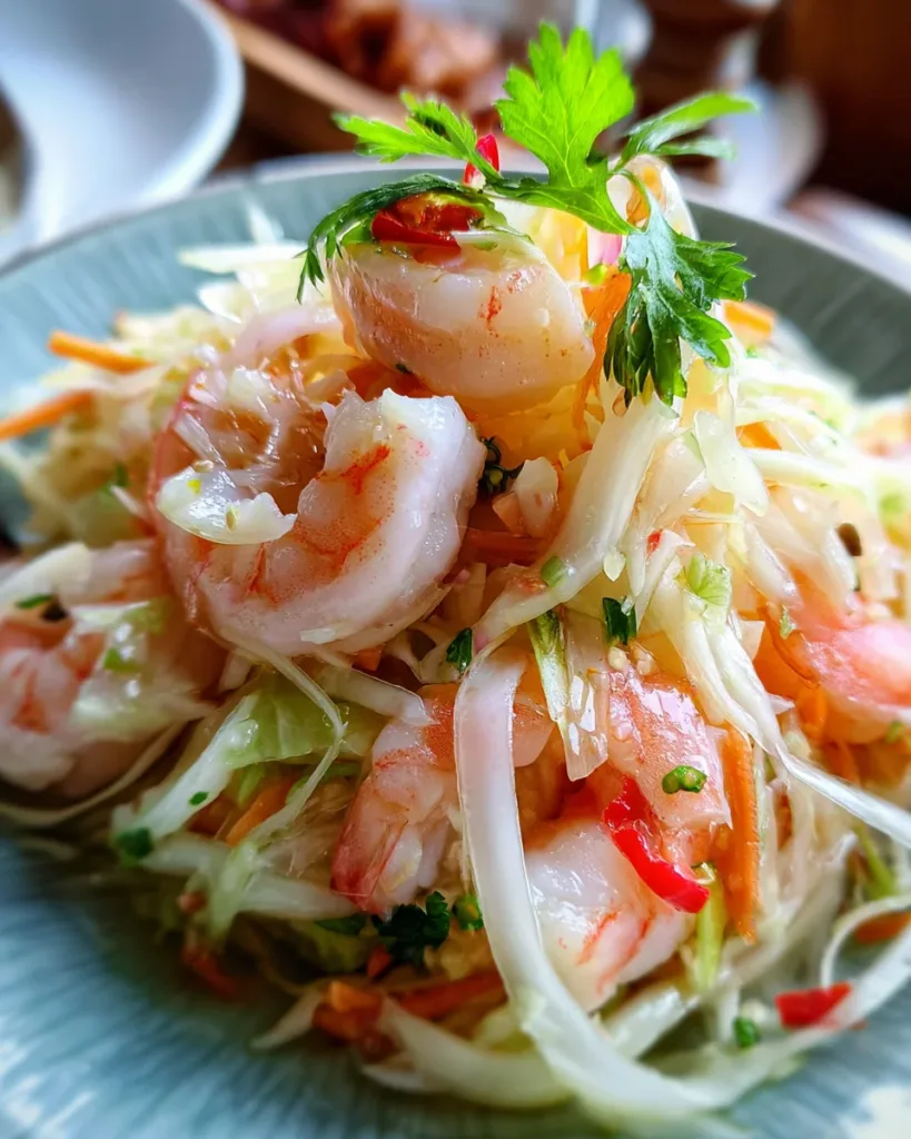 Thai Pomelo & Prawn Salad