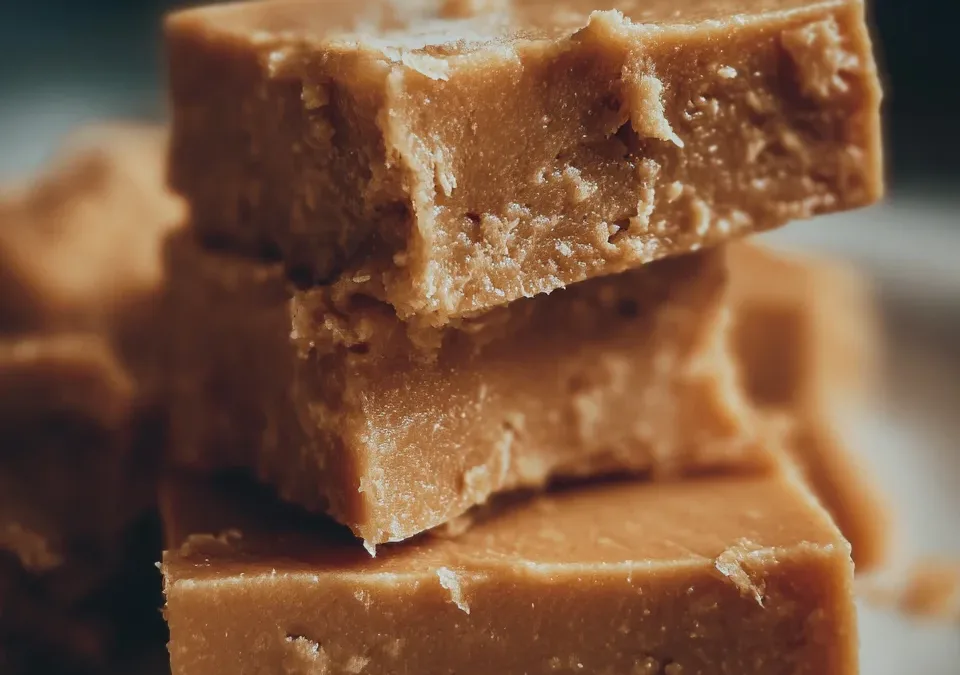 Two-Ingredient Peanut Butter Fudge