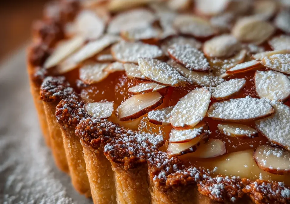 Almond & Apricot Frangipane Tart