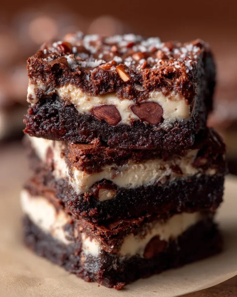 Almond Joy Fudge Brownie Bars