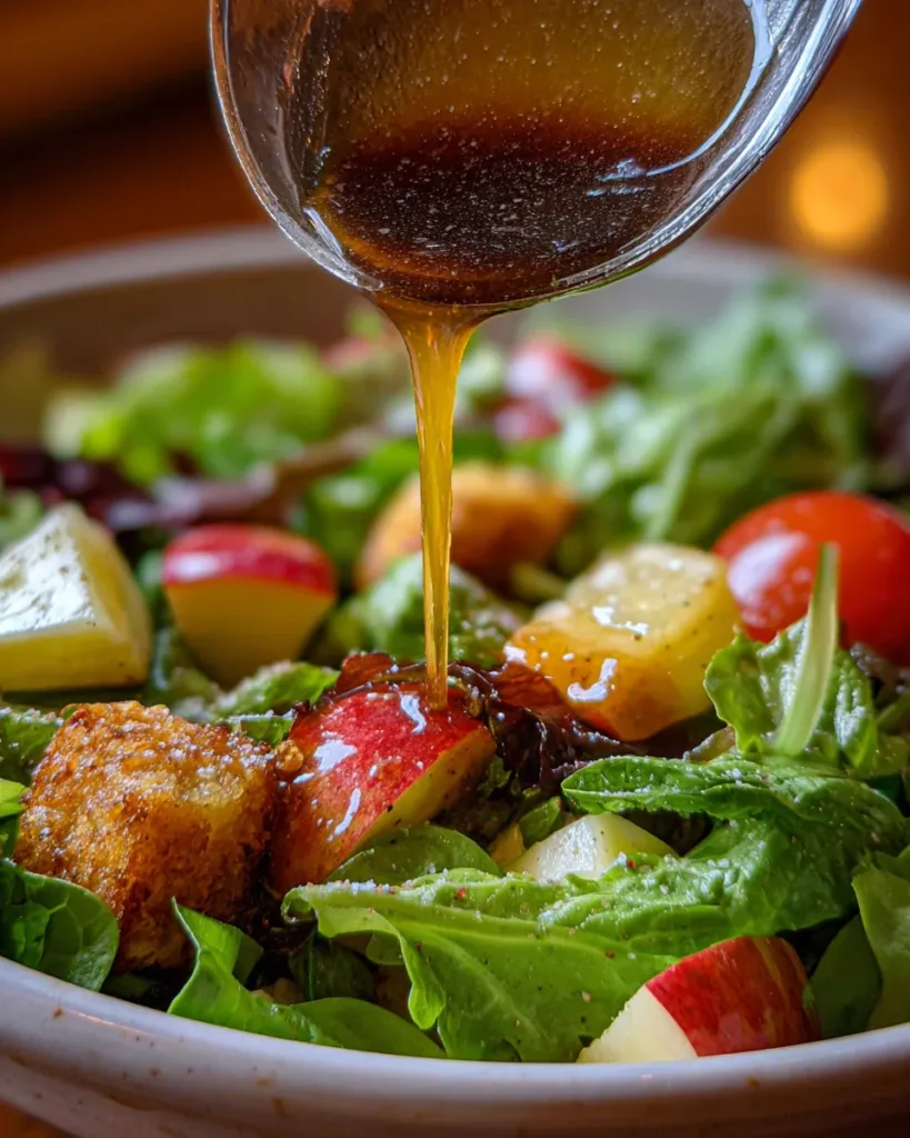Apple Cider Vinaigrette Autumn Harvest Salad