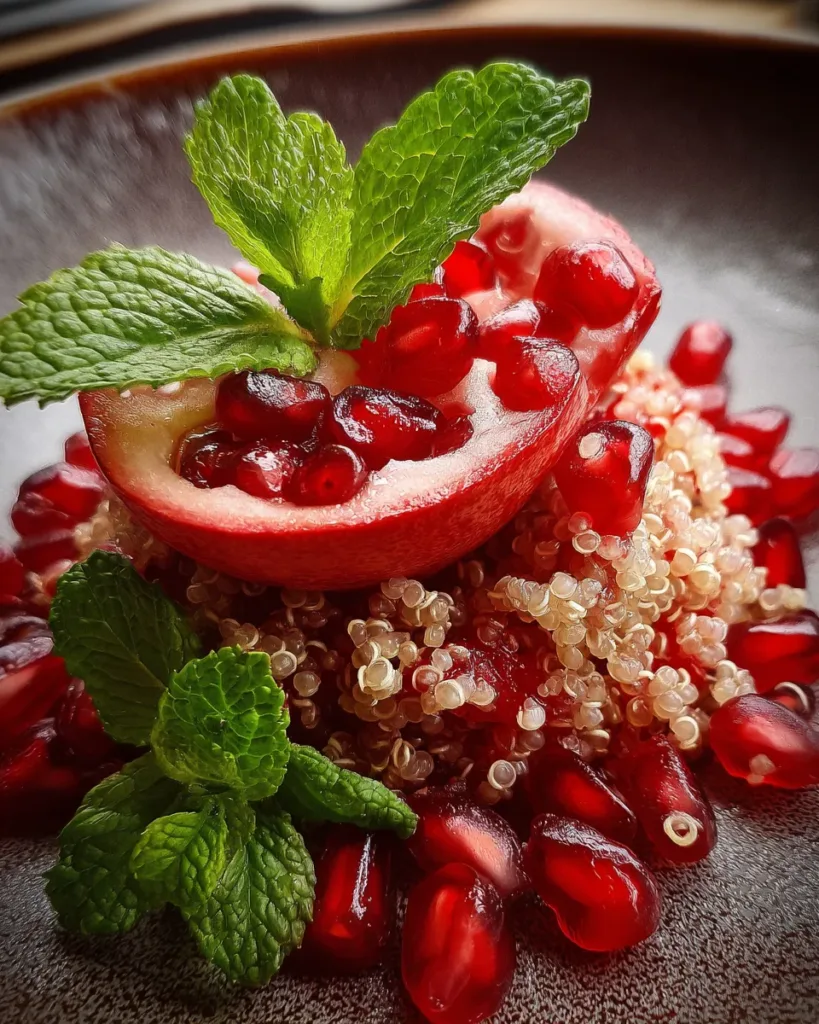 Autumn Pomegranate & Quinoa Salad