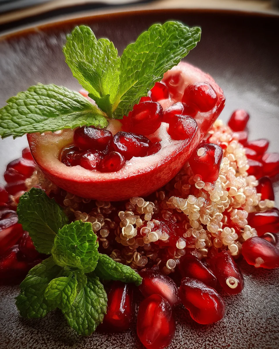 Autumn Pomegranate & Quinoa Salad