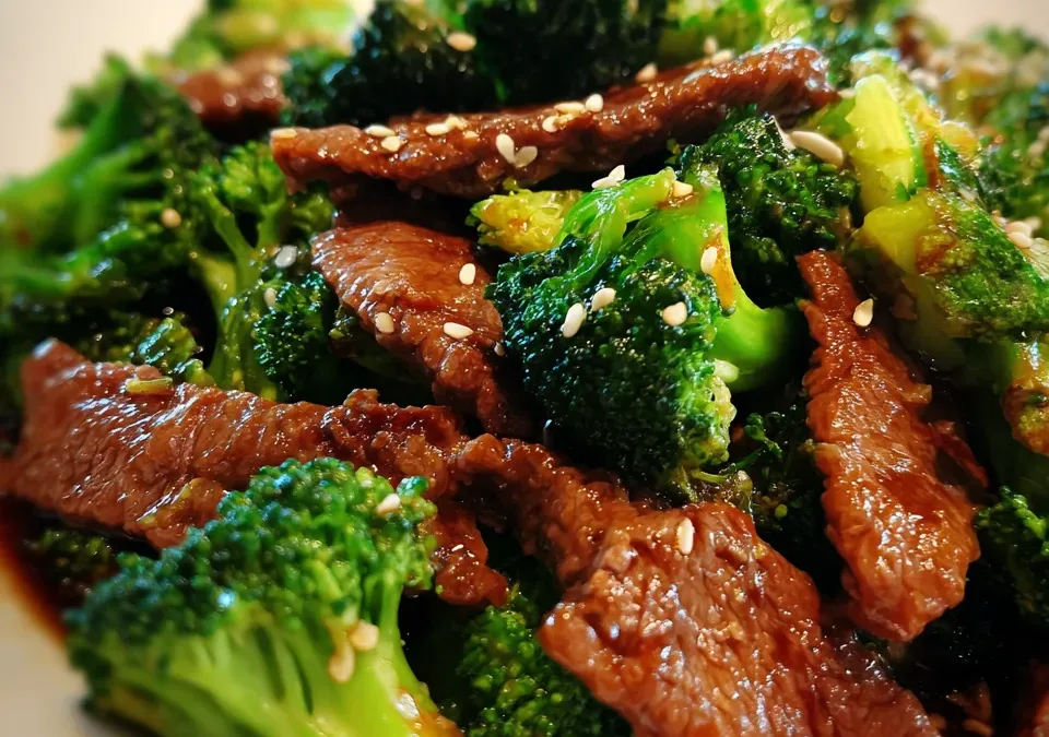 Beef Stir-Fry with Broccoli and Ginger Soy Sauce