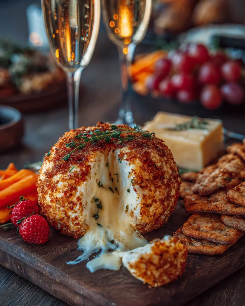 Champagne-Infused Cheese Ball