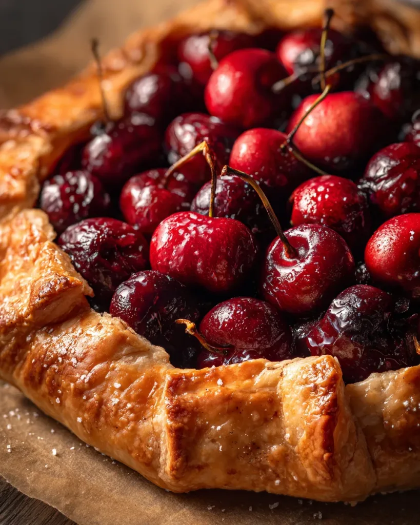 Cherry Almond Galette