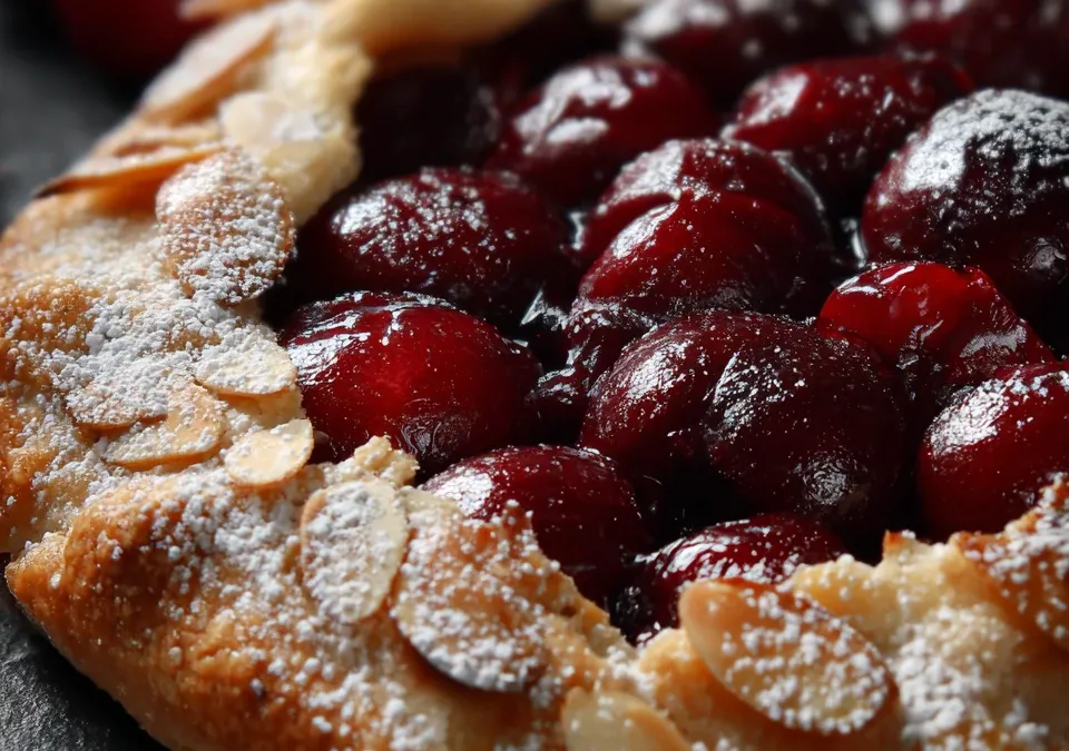 Cherry Almond Galette