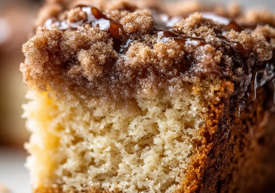 Cinnamon Streusel Coffee Cake