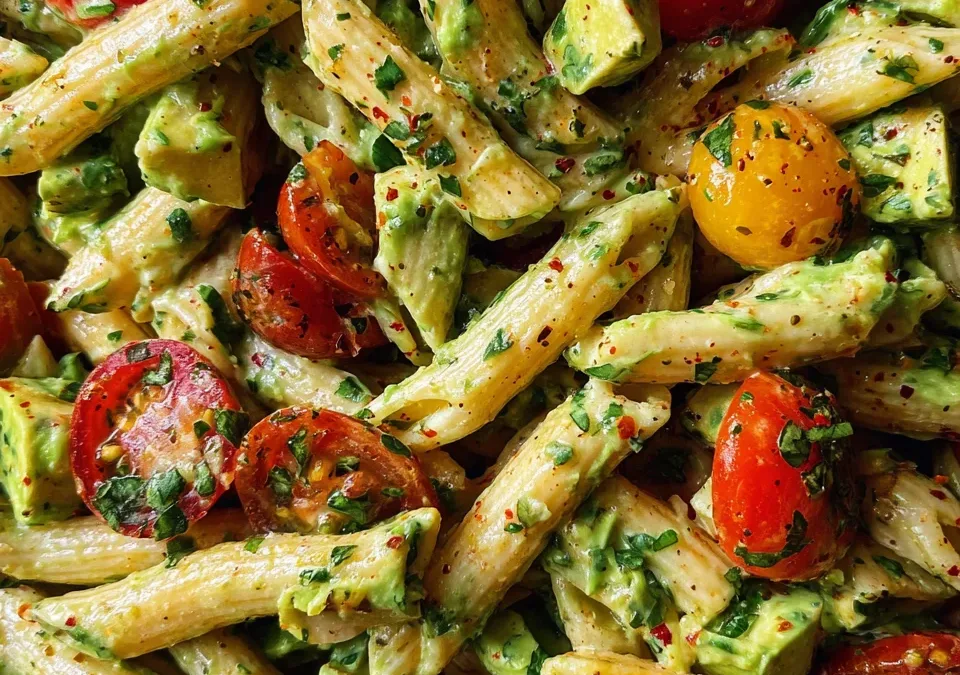 Creamy Avocado Ranch Pasta Salad