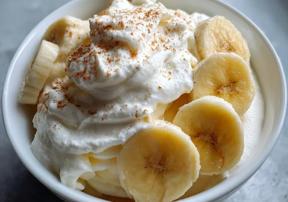 Creamy Banana Nice Cream Bowl