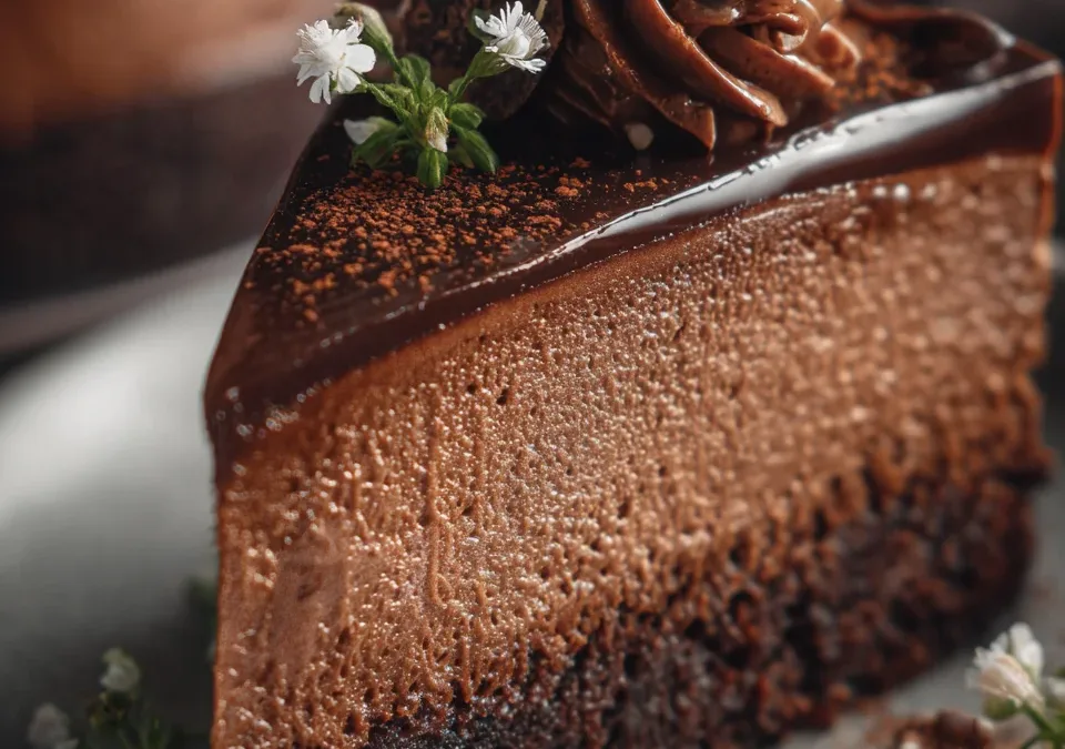 Dark Chocolate & Earl Grey Mousse