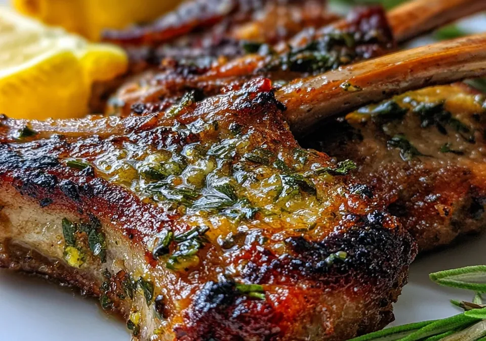 Easter Lemon Herb Lamb Chops