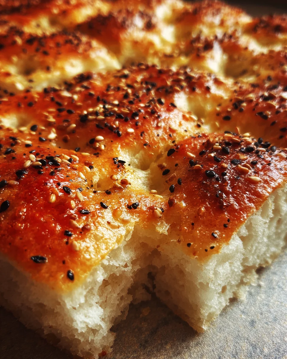 Everything Bagel Seasoned Crust Focaccia