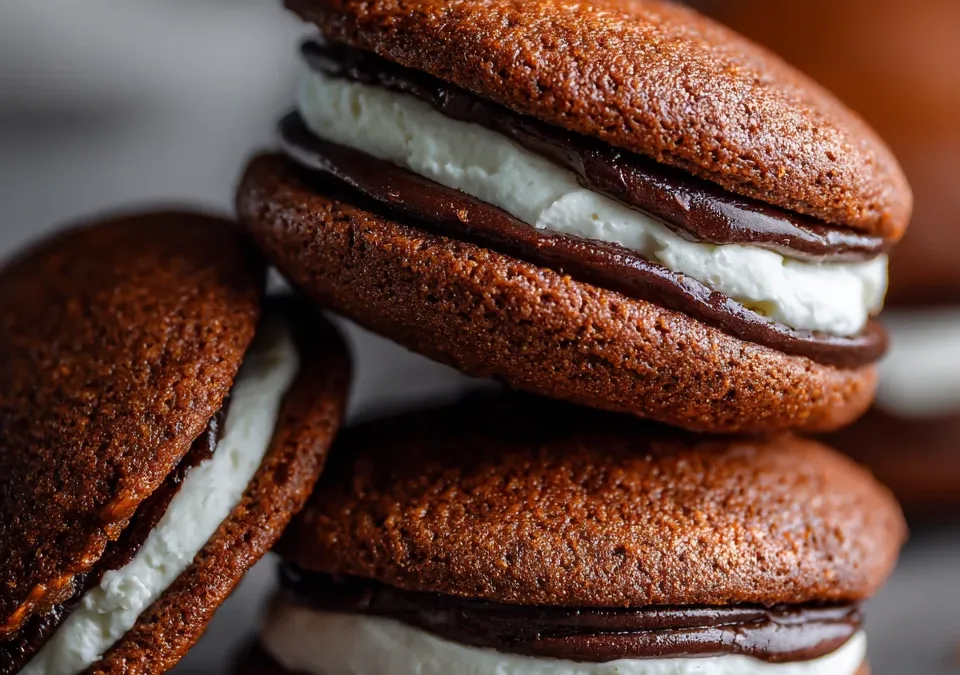 Ginger Molasses Whoopie Pies