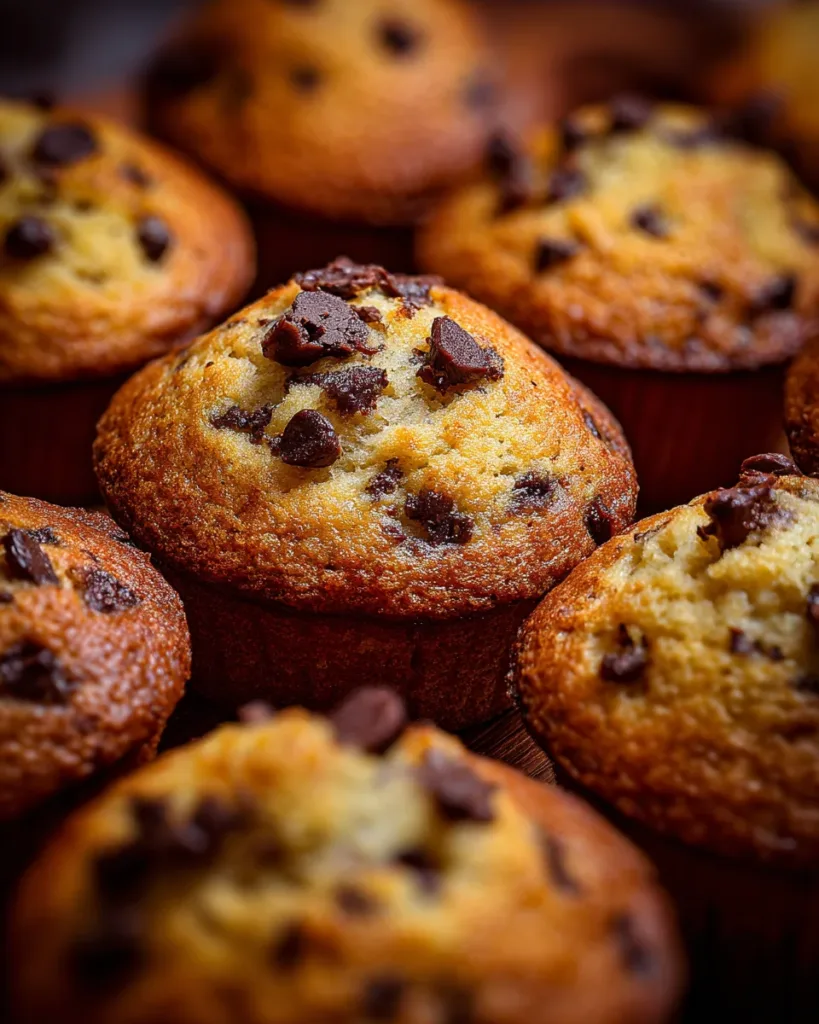 Gluten-Free Banana Muffins with Chocolate Chips