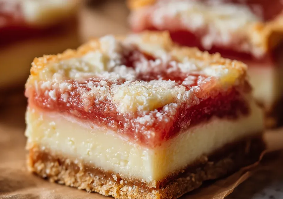 Guava & Cream Cheese Bars