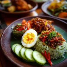 Authentic Indonesian Nasi Ulam Recipe: A Herbed Coconut Rice Salad Bursting with Tropical Freshness