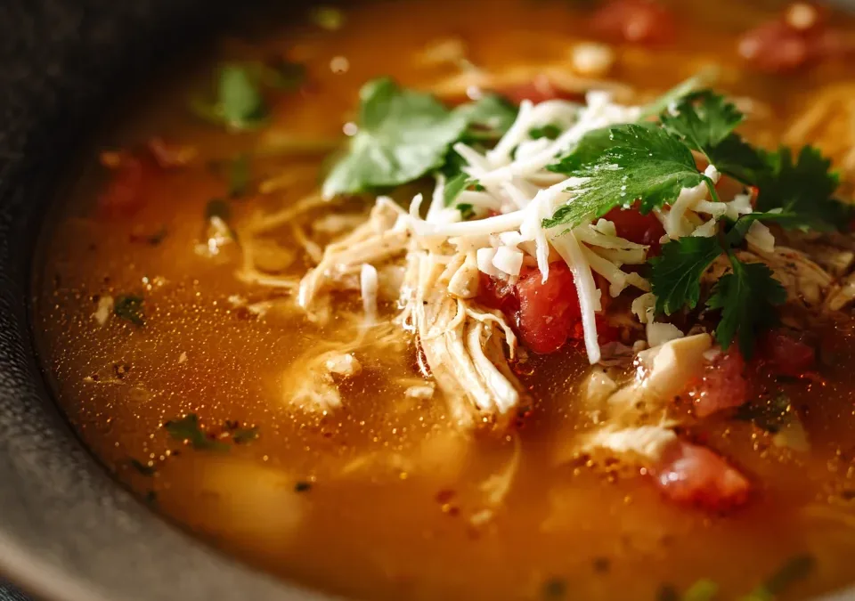 Instant Pot Chicken Tortilla Soup