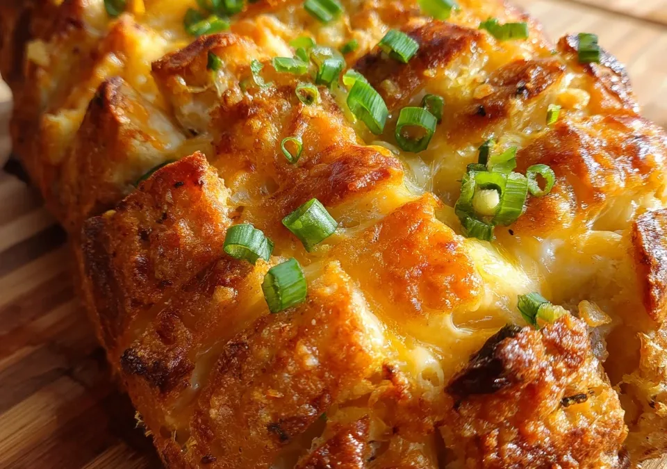 Jalapeño Cheddar Pull-Apart Bread