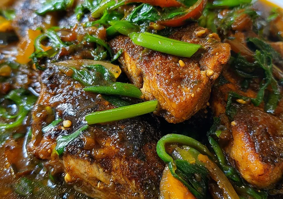 Jamaican Brown Stew Fish