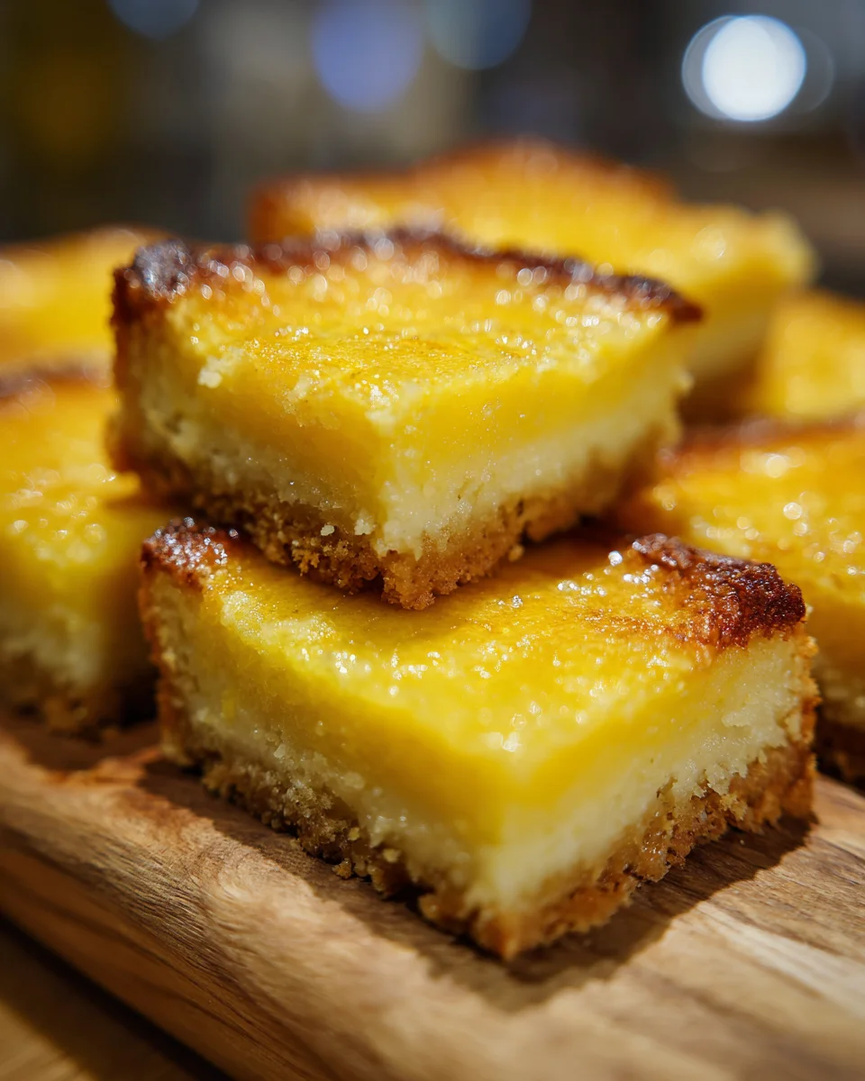 Keto Lemon Bars on Almond Flour Crust