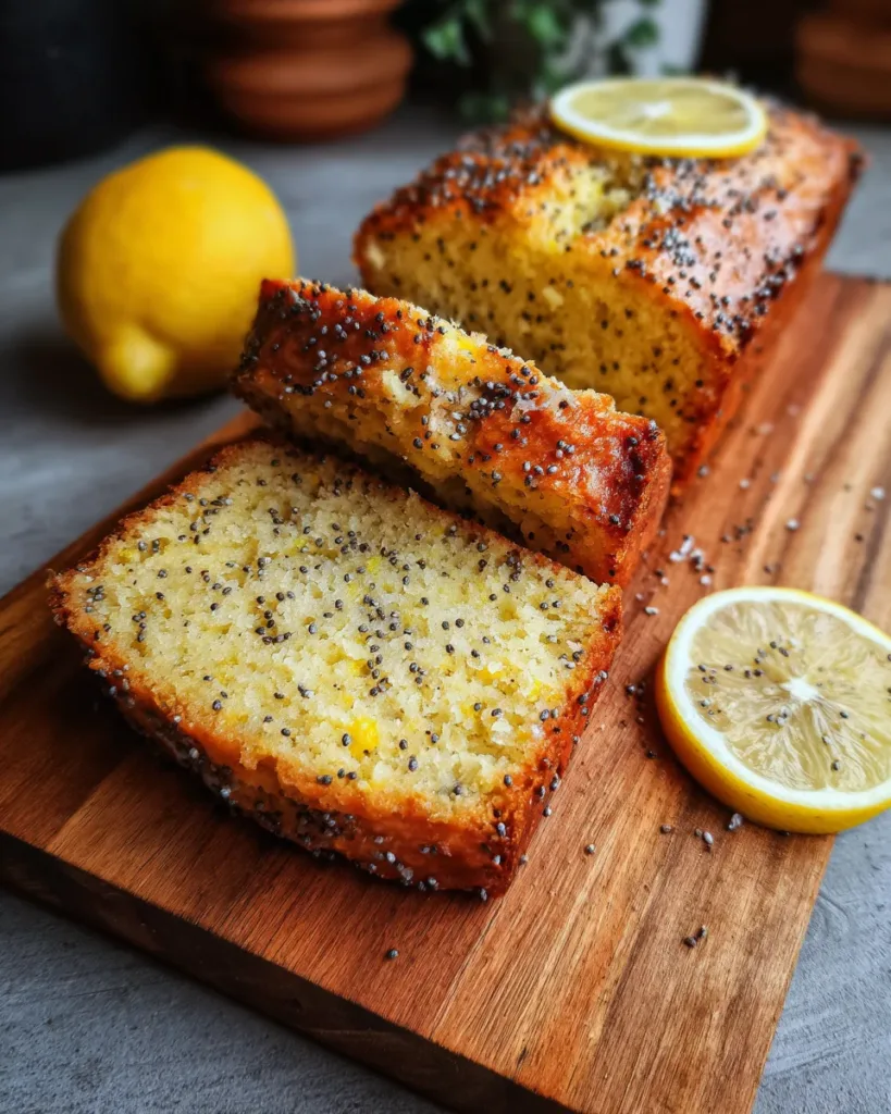 Lemon & Chia Seed Tea Bread