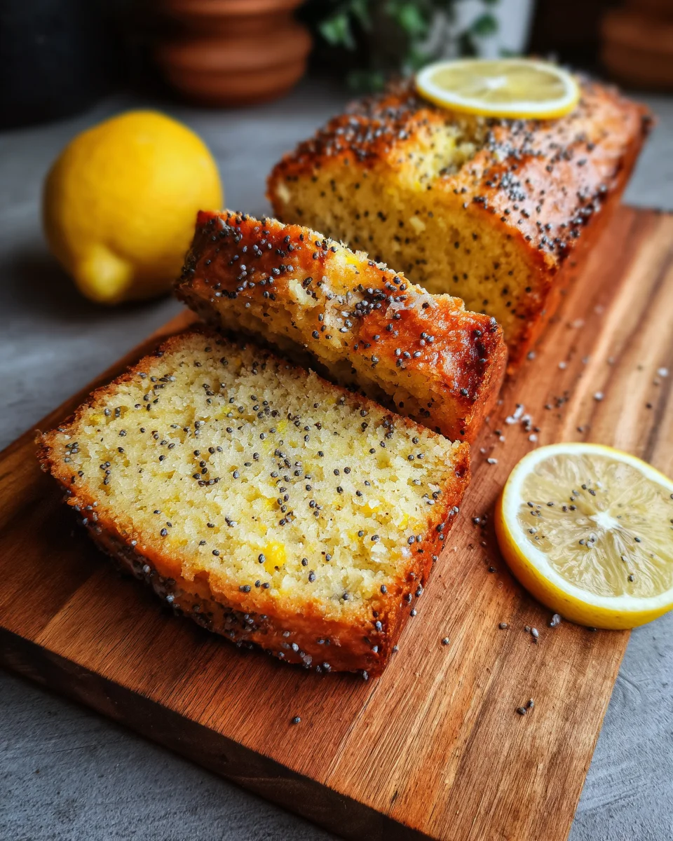 Lemon & Chia Seed Tea Bread