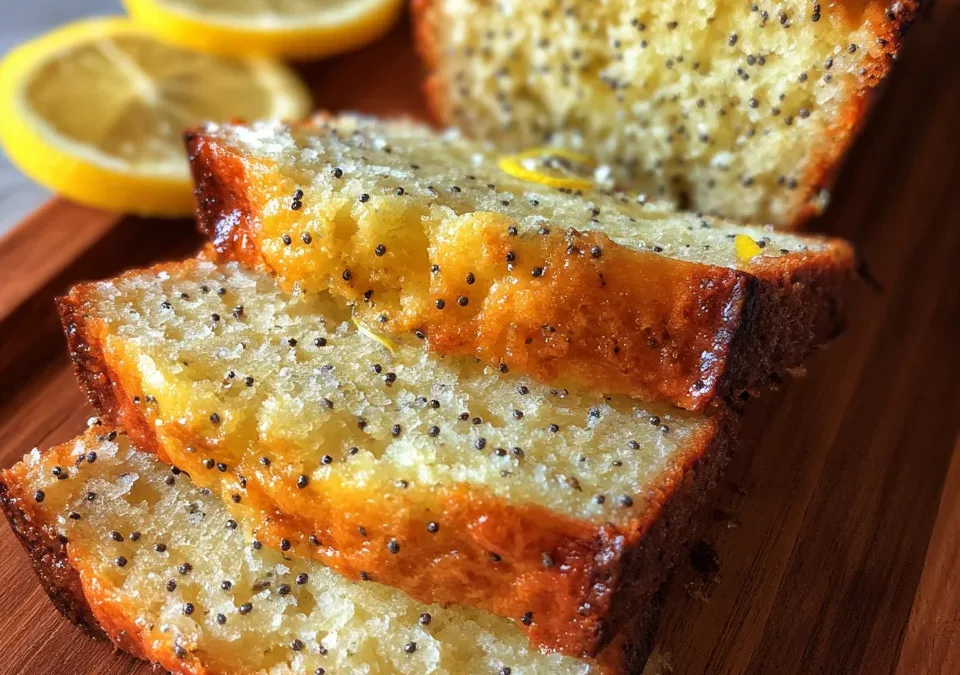 Lemon & Chia Seed Tea Bread