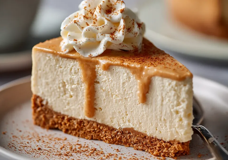 No-Bake Biscoff Cheesecake