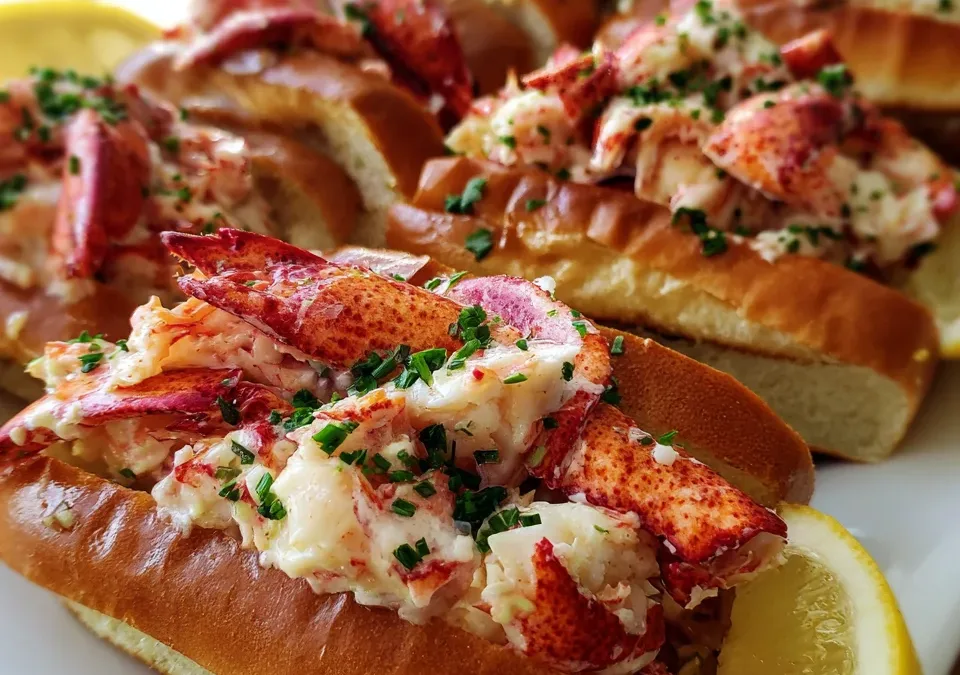 Patriotic Lobster Rolls