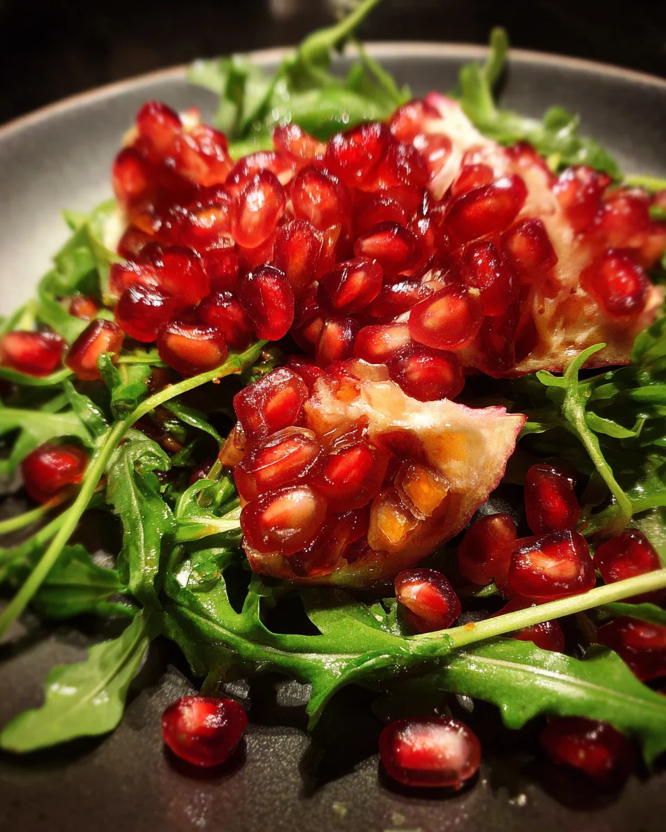 Pomegranate & Arugula Salad