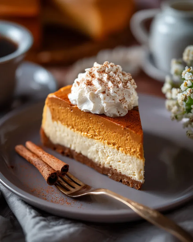 Pumpkin Spice Latte Cheesecake