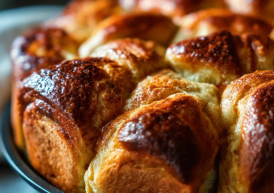 Pumpkin Spice Pull-Apart Rolls
